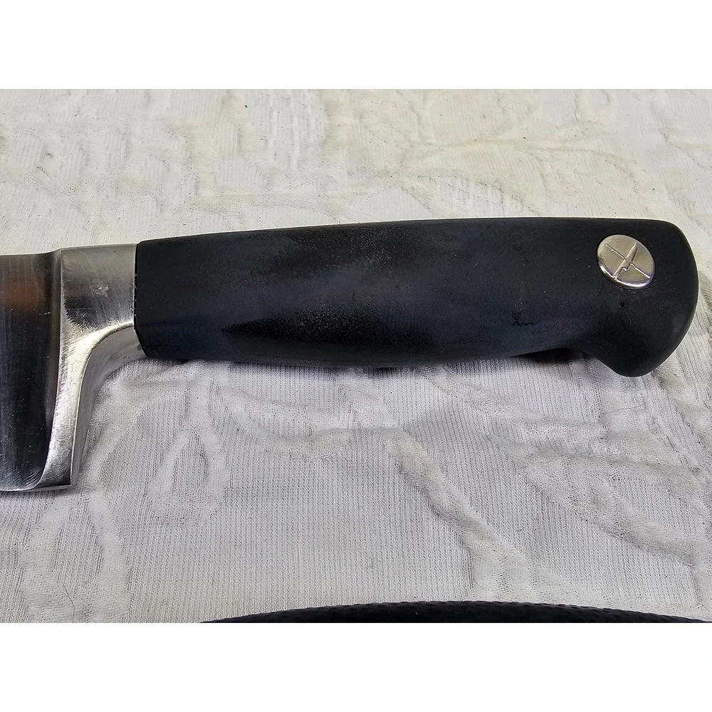 Mercer Chef Knife Set 2pc 8in 10in Black Good M20609‎ M22610 German Steel NSF